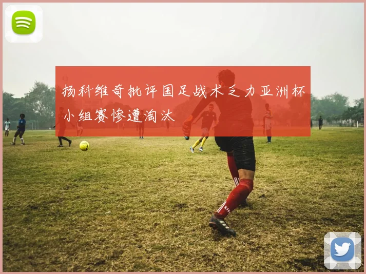 扬科维奇批评国足战术乏力亚洲杯小组赛惨遭淘汰