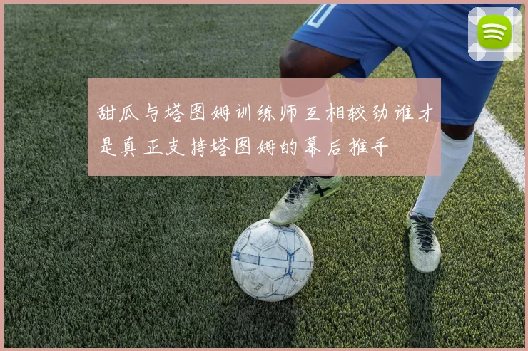 甜瓜与塔图姆训练师互相较劲谁才是真正支持塔图姆的幕后推手